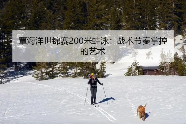 覃海洋世锦赛200米蛙泳：战术节奏掌控的艺术